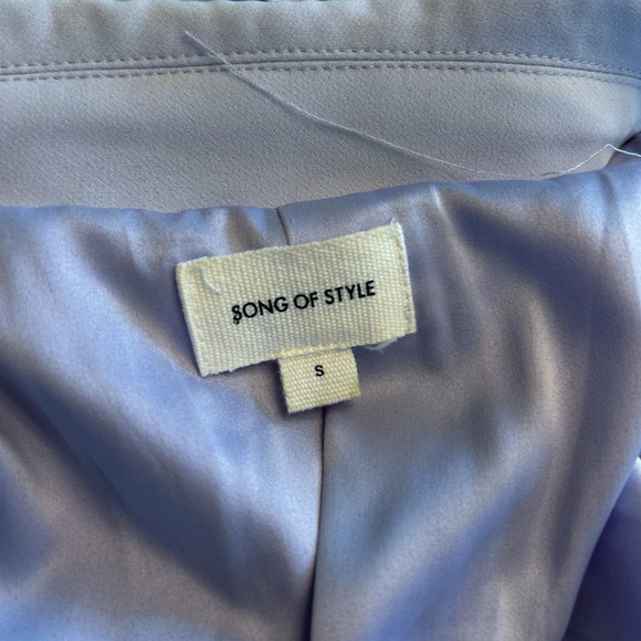 Revolve Song Of‎ Style Cadence Blazer Belted Mini Dress In Hush Purple Small - Picture 4 of 15